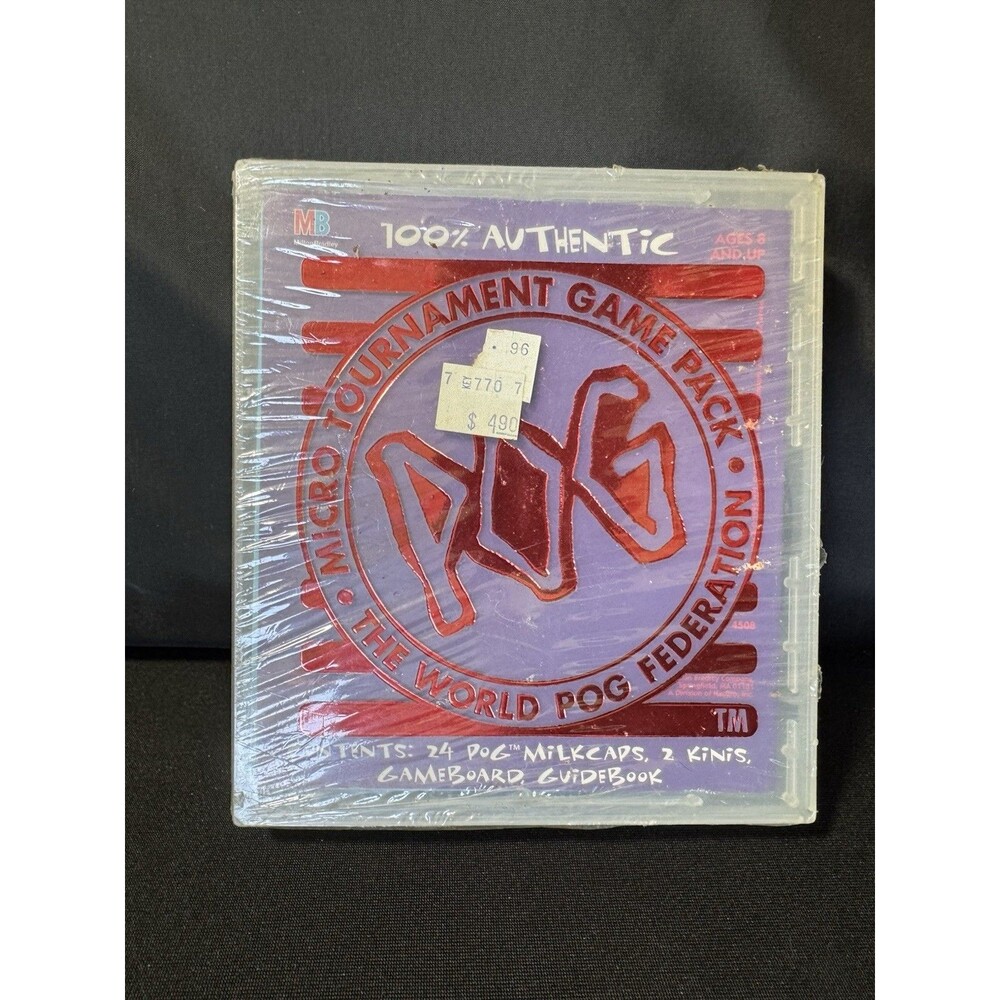 Vintage 1994 POG Federation Micro Tournament Game Pack Complete Sealed